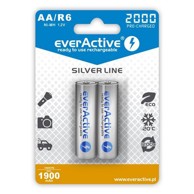 EVERACTIVE Punjive baterije Ni-MH R6 AA 2000 mAh Silver Line, 2 komada