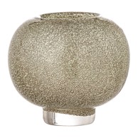 BLOOMINGVILLE Vaza staklena ručno izrađena zlatna Saia, visina 14 cm