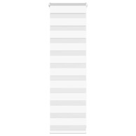 Zavjesa zebra bijela, 45 x 100 cm (širina tkanine: 40,9 cm, materijal: poliester)