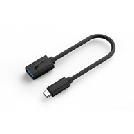 GENIUS Adapter USB-A 3.0 (M) na USB-C (Ž) s kabelom, 21 cm