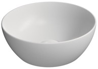 GSI PURA Umivaonik, Ø32 cm, nadgradni, keramika, bijela mat