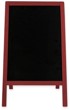 Znak drveni A-oblika Classic L, 61 x 118 cm, crveni