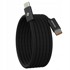 USB-C na USB-C magnetski kabel 1 m 100 W CL06, crni