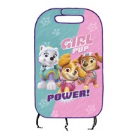 SEVEN Zaštita za vozačevo sjedalo Paw patrol tirkizno-rozo