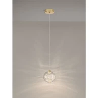 BLAZIK Visilica NL9214161, LED, IP20, 5 W, 2700 K, staklo, zlatna