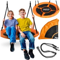 NEO-SPORT Ljuljačka gnijezdo roda, 100 cm, narančasta