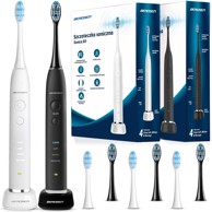 BERDSEN Sonica B3 set soničnih četkica, bijela/crna