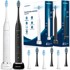 BERDSEN Sonica B3 set soničnih četkica, bijela/crna