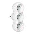 ORNO Razdjelnik snowman 3 x 2P+Z, središnji utikač, bijeli
