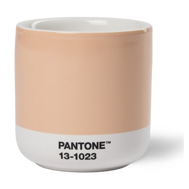PANTONE Narančasta keramička šalica 175 ml Cortado Peach Fuzz 13-1023 