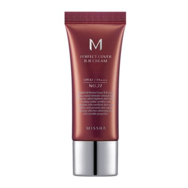 MISSHA BB krema MINI M Perfect Cover BB Cream SPF42/PA++ 27 Honey Beige 20 ml