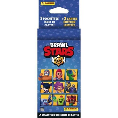 PANINI Paket naljepnica Brawl Stars, 40 dijelova