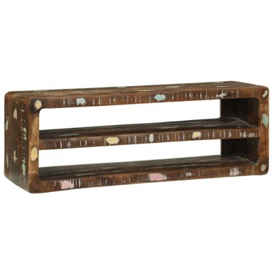 TV kabinet, 100 x 32 x 36 cm, masivno obnovljeno drvo