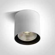 Stropna svjetiljka DM67516C/W/W, LED 40 W, 3000 K, 3200 lm, 40°, 230 V, IP65, fi 160 x 183 mm, bijela