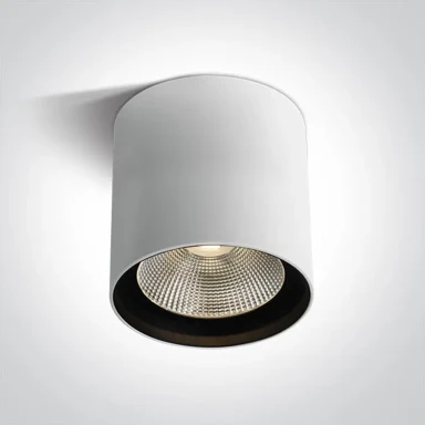 Stropna svjetiljka DM67516C/W/W, LED 40 W, 3000 K, 3200 lm, 40°, 230 V, IP65, fi 160 x 183 mm, bijela