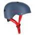 NILS EXTREME Kaciga XS 48-52 cm, sivo-crvena