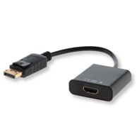SAVIO Adapter DisplayPort na HDMI CL-55, 0.2 m, crni  
