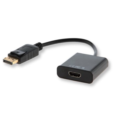 SAVIO Adapter DisplayPort na HDMI CL-55, 0.2 m, crni  