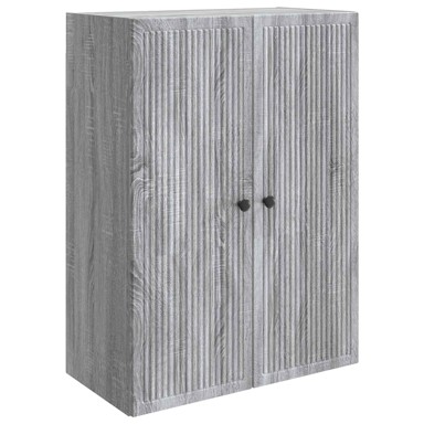 Ormar za montažu na zid, 66 x 34,5 x 90 cm, siva sonoma