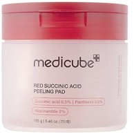 MEDICUBE Piling blazinice za lice Red Succinic Acid Peeling Pad 70 kom 155 g