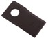 WARYŃSKI Nož kosilice 1448251, lijevi, otvor 19 mm, 90 x 48 x 4 mm, 25 kom