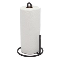 UMBRA Crni željezan držač kuhinjskih ručnika ø 17 cm Squire 