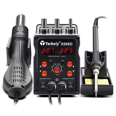 DEXXER Lemna stanica 2u1 700 W + lemilica 60 W, LCD, do 500 °C