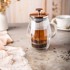 KLAUSBERG French press 0,35 L staklo i bakar