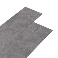 Samoljepljive PVC podne daske 30,5 x 61 cm, betonsko sive, 28 kom