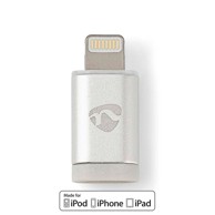 NEDIS adapter Lightning (muški) na micro USB (ženski), pozlaćeni