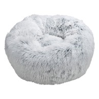 LOVE STORY Krevet za pse Fluffy Heather, Ø55 cm, bijeli