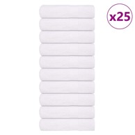Ručnici za kupanje 25 kom bijeli 100x150 cm 360 gsm 100% pamuk