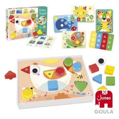 GOULA Puzzle baby oblici