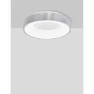 Thin NOVA LUCE Plafonska  svjetiljka Rando NL9353834, LED 30 W, 3000 K, 1845 lm, dimm, IP20, brušeno srebro