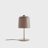 Stolna svjetiljka Zile B0220, E27, 20 cm, cigla-crvena