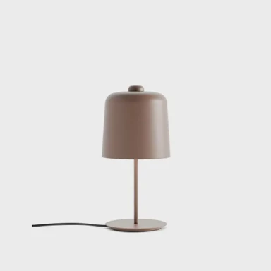 Stolna svjetiljka Zile B0220, E27, 20 cm, cigla-crvena
