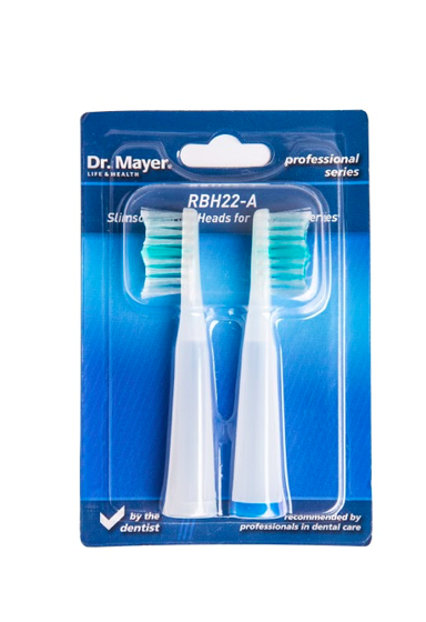 DR. MAYER Nastavci za električnu četkicu za zube RBH22-A, za GTS2020, 2 komada