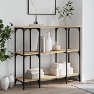 Konzolni stol boja hrasta sonome 102x35x90 cm konstruirano drvo