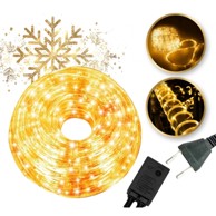 LIVEFY Vanjski svjetlosni lanac GLOWLINE, duljina 18,5 m, toplo bijela boja