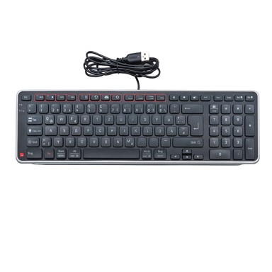 CONTOUR DESIGN Tipkovnica Balance Keyboard, žičana, DE