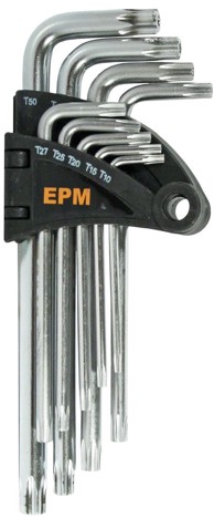 Set Torx ključeva T10-T50 dugi 9 kom. E-400-2670