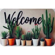 Otirač Country 40x65 cm, smeđa  