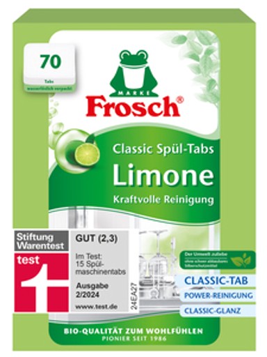 FROSCH Tablete za perilicu posuđa All-in-1, limeta, 70 kom