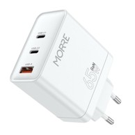 TIROSS MORRE USB-C punjač, 65 W, bijeli