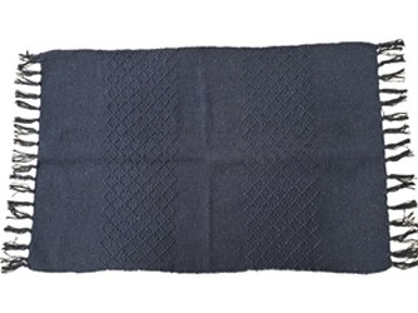 Prostirka, pletena, jednobojna, 60x90cm