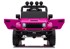 JEEP Vozilo na akumulator DK-JWR558 Rubicon, 24 V, roza