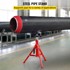 VEVOR Sklopivi stalak za cijevi s V-glavom, 61 x 107 cm, 1134 kg