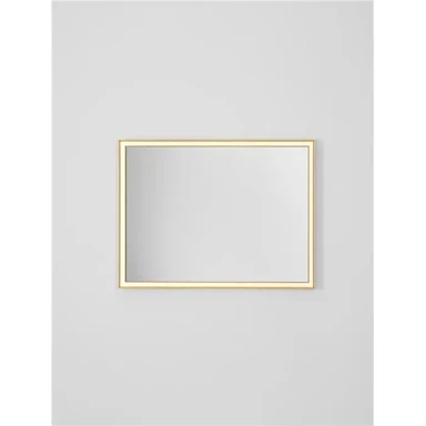 Zidno LED ogledalo s osvjetljenjem Ambor, 38 W, 2488 lm, 4000 K, IP44, zlatna