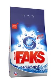 FAKS Prašak Aquamarine Smart Clean, 54 pranja, 3.51 kg