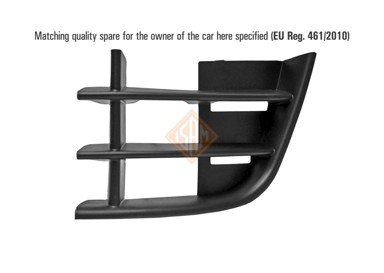 ISAM Maska branika Škoda Fabia 07-14, prednja lijeva, 10-, unutarnja